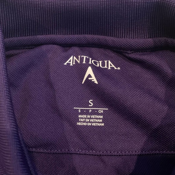 TCU Horned Frogs NCAA x Antigua Polo Shirt Men’s Size Small - Picture 4 of 6